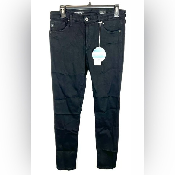 Ag Adriano Goldschmied Denim - Adriano Goldschmied Women’s Super Skinny Black Ankle Jeans Size 29 Regular